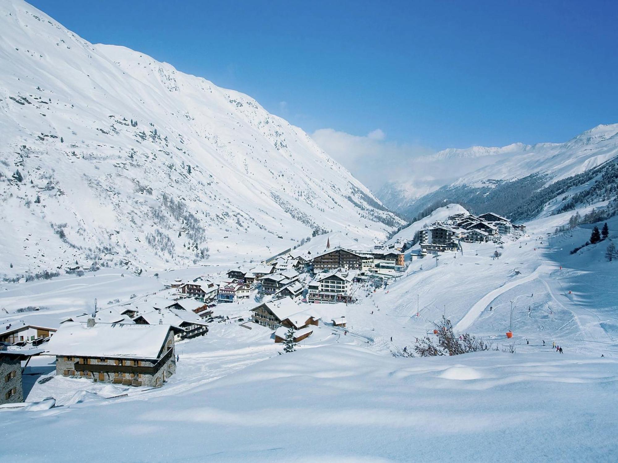 Comfortable Apartment In L Ngenfeld With Ski Storage Ленгенфельд Екстер'єр фото